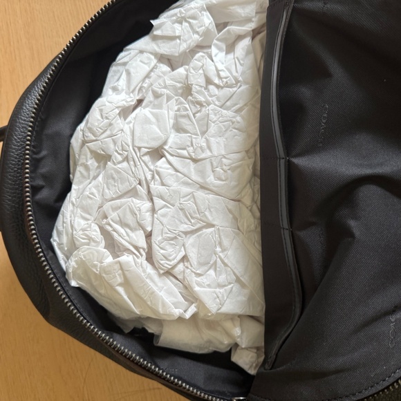 Coach metropolitan soft black backpack main image 6